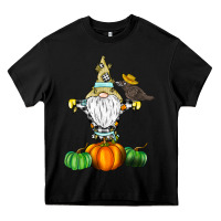 Black Scracrow Heavy Core Tee - CowhideDigitalArt