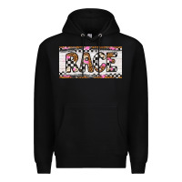 Black race license plate Premium Hoodie - Artiststas