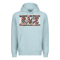 Blue Mist race license plate Premium Hoodie - Artiststas