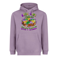 Lavender mardi gras king cake calories don't count Heavyweight Hoodie - RanaPortraitStore