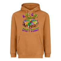 Mardi Gras King Cake Calories Don't Count Heavyweight Hoodie | Teevron