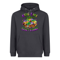 Smoke mardi gras king cake calories don't count Heavyweight Hoodie - RanaPortraitStore