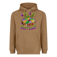 Toasted Coconut mardi gras king cake calories don't count Heavyweight Hoodie - RanaPortraitStore