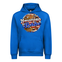 Cobalt american babe Urban Hoodie - JahusDesignShop