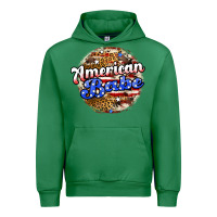 Emerald american babe Urban Hoodie - JahusDesignShop