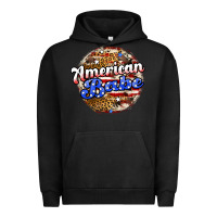 Pigment Black american babe Urban Hoodie - JahusDesignShop