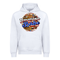White american babe Urban Hoodie - JahusDesignShop