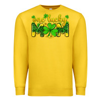 Lemon one lucky mom Premium Sweatshirt - Zillion Design Studio