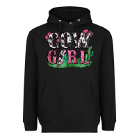 Black cowgirl lightning bolt Heavyweight Hoodie - Zillion Design Studio