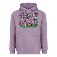 Lavender cowgirl lightning bolt Heavyweight Hoodie - Zillion Design Studio