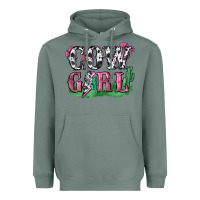Sage cowgirl lightning bolt Heavyweight Hoodie - Zillion Design Studio