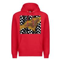 Red racing glitter leopard Premium Hoodie - JahusDesignShop