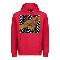 Cardinal racing glitter leopard Premium Hoodie - JahusDesignShop