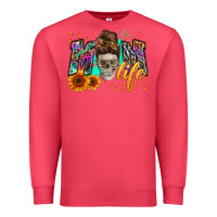 Cardinal mom life with skull Premium Sweatshirt - Zillion Design Studio