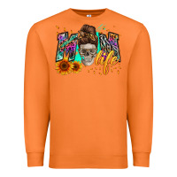 Carrot mom life with skull Premium Sweatshirt - Zillion Design Studio