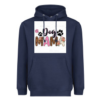 Navy dog mama  texas billie wilder filigran. Heavyweight Hoodie - texasbilliewilder