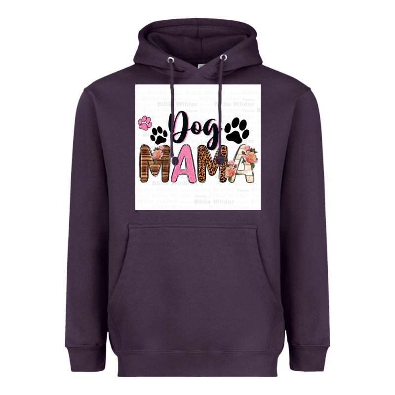 Dog Mama  Texas Billie Wilder Filigran. Heavyweight Hoodie by texasbilliewilder | Teevron