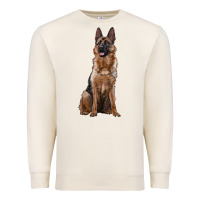 Sandshell german shepherd Premium Sweatshirt - RanaPortraitStore