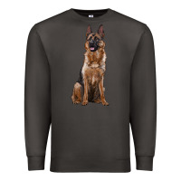 Smoke german shepherd Premium Sweatshirt - RanaPortraitStore
