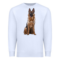 White german shepherd Premium Sweatshirt - RanaPortraitStore