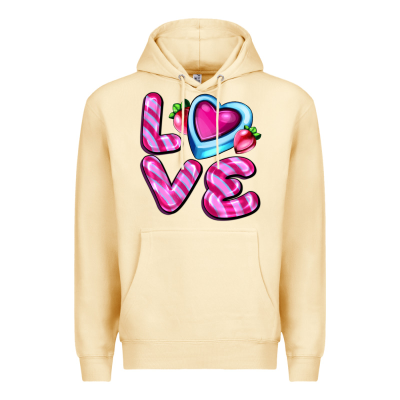 Love With Strawberry Candy Premium Hoodie by AdoDesignShop | Teevron