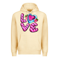 Pina Colada love with strawberry candy Premium Hoodie - AdoDesignShop