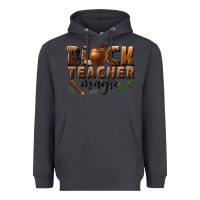Smoke black teacher magic melanin male teacher Heavyweight Hoodie - texasbilliewilder