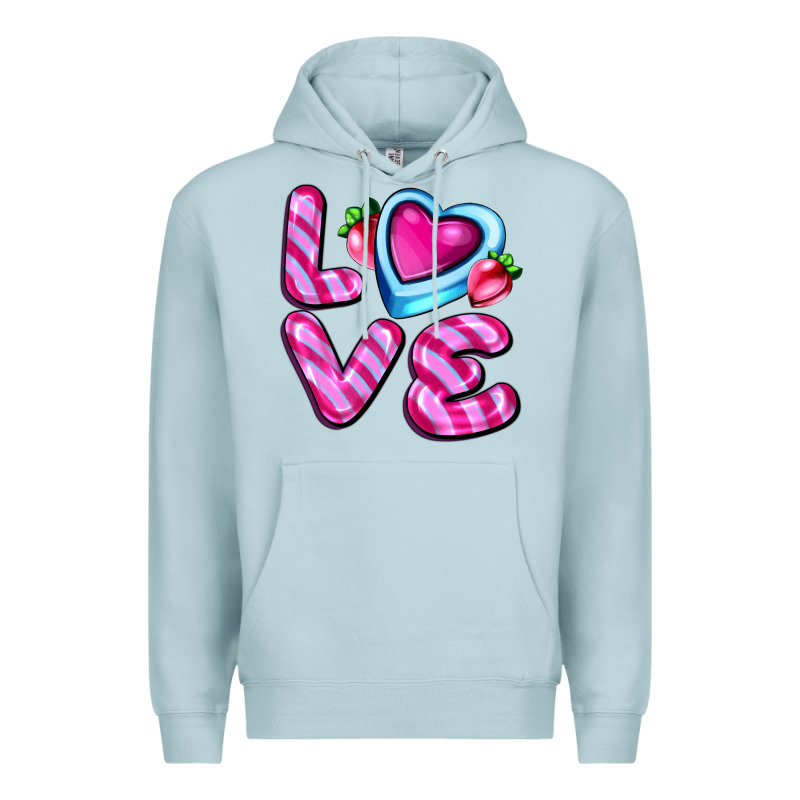 Love With Strawberry Candy Premium Hoodie by AdoDesignShop | Teevron