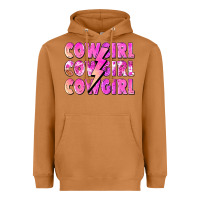 Meerkat cowgirl cowgirl lightning bolt Heavyweight Hoodie - Zillion Design Studio