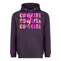 Plum cowgirl cowgirl lightning bolt Heavyweight Hoodie - Zillion Design Studio