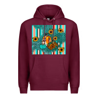 Burgundy pumpkin Premium Hoodie - JahusDesignShop