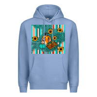 Colony Blue pumpkin Premium Hoodie - JahusDesignShop