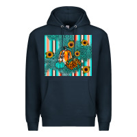 Navy pumpkin Premium Hoodie - JahusDesignShop