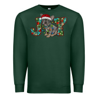 Sports Green french bulldog christmas joy Premium Sweatshirt - RanaPortraitStore