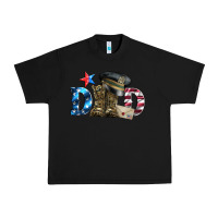 Dad Military Boots And Hat Urban Heavy Tee | Teevron