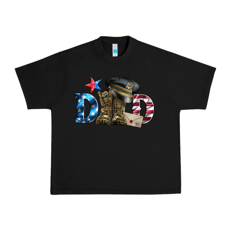 Dad Military Boots And Hat Urban Heavy Tee by Artiststas | Teevron