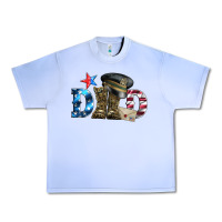 Grape Ice dad military boots and hat Urban Heavy Tee - Artiststas