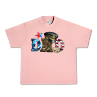 Salmon dad military boots and hat Urban Heavy Tee - Artiststas
