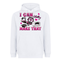 White i can totally make that Heavyweight Hoodie - texasbilliewilder