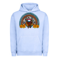Pigment Grape Ice saddle sunflower horseshoe rainbow Urban Hoodie - Artiststas
