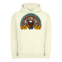 Pigment Pistachio saddle sunflower horseshoe rainbow Urban Hoodie - Artiststas