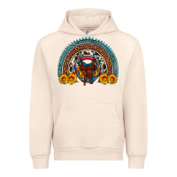 Sandshell saddle sunflower horseshoe rainbow Urban Hoodie - Artiststas