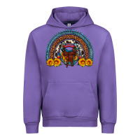 Tulip saddle sunflower horseshoe rainbow Urban Hoodie - Artiststas
