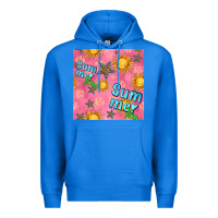 True Royal summer time of the sun seamless pattern Premium Hoodie - BundleAndBundleShop