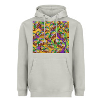 Moon Dust Mardi gras king cake Heavyweight Hoodie - RanaPortraitStore