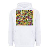 White Mardi gras king cake Heavyweight Hoodie - RanaPortraitStore