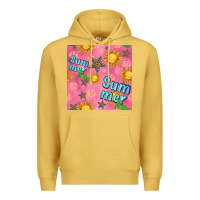 Antique Gold summer time of the sun seamless pattern Premium Hoodie - BundleAndBundleShop