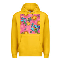 Lemon summer time of the sun seamless pattern Premium Hoodie - BundleAndBundleShop