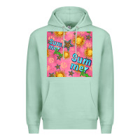 Seafoam summer time of the sun seamless pattern Premium Hoodie - BundleAndBundleShop