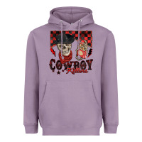 Lavender cowboy killer Heavyweight Hoodie - Zillion Design Studio
